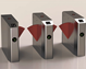 Automatic Infrared Access Control Swing Turnstile Barrier Speed Gate for Pedestrian