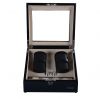 Auto metal watch winder storage display case