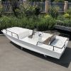 Liya 4.2m-7.6m fiberglass speed fishing boats panga boats with engine