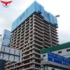 Construction Formwork Scaffold System Tools Self-Climbing Scaffolding Dependable Fast- Moving High - Rise Building Protection Barrier