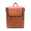 GUSSACI Fashion Backpack bag PU Leather Women Shoulder bag Lady Handbag (G15547)