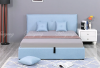 Removable bed Board  Fabric Upholstered Double Bed