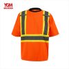 Hi vis safety reflective t-shirt custom coveralls 