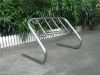 Stainless steel bike rack floor bicycle stand