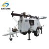 Emergency construction industry factory use portable mobile led trailer light tower 