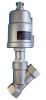 Stainless steel Y-type pneumatic angle seat valve   Globe Valve