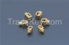 Profession oem customized copper parts electrical switch brass socket