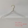 Woman and man size Transparent wide shoulder Clear crystal Acrylic Clothes Hangers 