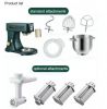 11-speed Kitchen Food Stand Mixer Electric Cream Egg Whisk Blender 7L Cake Dough Bread Mixers Maker Machine 