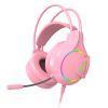 Game Headphones With Mic LED Light Surround Sound Over Ear Headset For PC Computer Gaming Headset