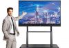 Anti Glare 65 75 86 inch LCD Display Monitor Interactive Flat Panel Smart board