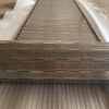 Stainless Steel Conveyor Chain Plate Slat Steel Hinged Wire Mesh Conveyor Belt for Food Conveying/Cooling/Quick-Freezing and Industrial Transporting