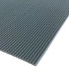 fine ribbed rubber flooring