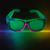 Halloween Easter Discos LED light glasses with lithium battery USB charge