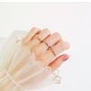 Cyue European Stainless Steel Rose Golden Finger Ring For Women Men Gift Jewelry