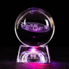 3d laser crystal glass ball 