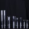 clear cut short length fused silica quartz glass tube quartz tube for uv lamp