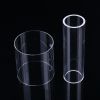 High quality clear Quartz glass tube transparent quartz glass tube for glass lamp