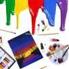24 Colors 3 Pcs Acryli...