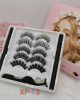 5 pairs synthetic eyelashes different style+2 eyeliner+1 tweezer, support need for 2years
