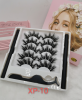 5 pairs synthetic eyelashes different style+2 eyeliner+1 tweezer, support need for 2years