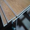 Uniclic Handscraped Wood Veneer Film Rigid Core Luxury SPC flooring
