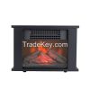 USA Style Cheap Price White Wood Marble Fireplace Mantel