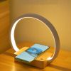 led light fixture wood...