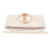 Gusure Womens Evening Bags 2021 Handbags with Metal Handle Tassel Clutch Chain Shoulder Purses Design for Lady Wedding Party