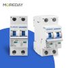 MOREDAY non polarized dc mini Circuit Breaker MCB 63 Amp Solar Circuit Breakers DC MCB 3 Pole busbar with CE CB TUV certificate