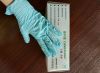 Disposable powder free medical chemical resistant examination cut resistant work nitrile glove