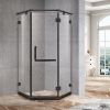 8-10mm Bathroom Tempered Glass Sliding Shower Enclosure