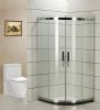 Modern Design Tempered Glass Shower Cabin Pivot Shower Enclosure