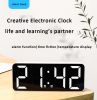 Creative LED electronic clock, a good partner for life and learning