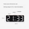 Creative LED electronic clock, a good partner for life and learning