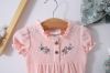 Spring summer short sleeve Infant Clothing ribbed baby romper clothes solid color newborn baby bodysuits