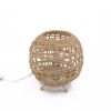 Wholesale hand knitted ball shaped Woven rattan Bedroom home hotel decor Modern Ceiling Lampshade Rattan Lamp Shade