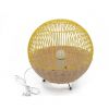 Wholesale handmade yellow natural color Woven Bedroom home hotel decor Modern Ceiling Lampshade Rattan Lamp Shade