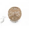 Wholesale hand knitted ball shaped Woven rattan Bedroom home hotel decor Modern Ceiling Lampshade Rattan Lamp Shade