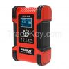 FOXSUR 12V 24V 12A Pulse Repair Charger, LiFePO4 Motorcycle & Car Battery Charger, AGM Deep cycle GEL EFB Lead-Acid Charger