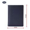 Amazon Hot Sale Durable Unisex Personalized RFID Custom Logo Flip Folding Leather Pop up Wallets