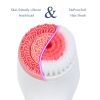 Electric Cleansing Ultrasound Spin Face Cleanser Brush Facial Silicone Cleansing Brush Body Machine System Black Kit