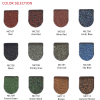 Colorful Shingle Stone Coated Metal Roofing Tile for Buildings