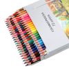  wholesale Oily color pencil Wooden Colour Pencils For Kids, 36 48 72 colored pencils with Paper Box