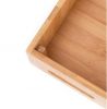 Bamboo Charging Station &amp; Multi Device Organizer Slim Version for Smartphones, Tablets, and Laptops