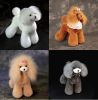Grooming Model dog For Pet Salon Teddy Bear Simulation hair Dog mannequin for Groomer grooming practice