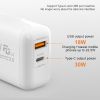 Smart 30W Plug PD Phone Charger Fast Charging Power Adapter
