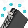 Multi- function Wireless Fast Portable Charger power bank wholesale 10000mah lithium ion battery backup charger power banks