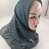 High quality hot selling 2021 voile scarf new design  hijab popular in Malaysia