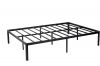 14â€ Metal Platform Bed Frame with Round Legs